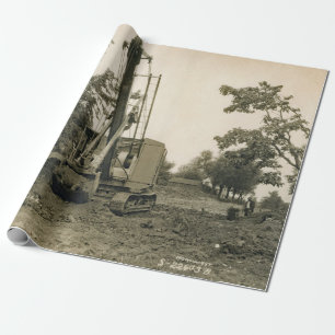 Papel De Presente OPERADOR DE CRANE DE Engenharia do Noroeste SHOVEL