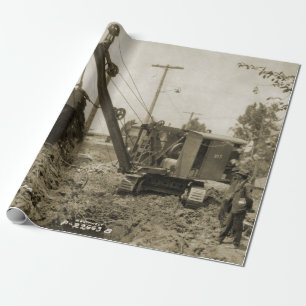 Papel De Presente OPERADOR DE CRANE DE Engenharia do Noroeste SHOVEL