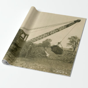 Papel De Presente OPERADOR DE CRANE DE Engenharia do Noroeste SHOVEL