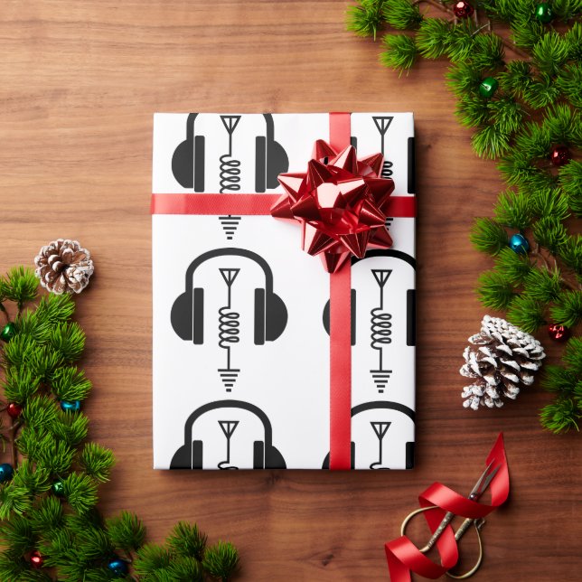 Papel De Presente Operador de Rádio Ham (Presente de Natal)