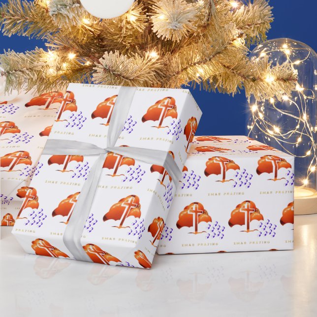 Papel De Presente Oração de Natal (Feriados)