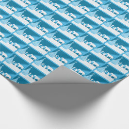 Papel De Presente Oração do Vaqueiro do Natal Ocidental