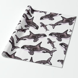 Papel De Presente Orca