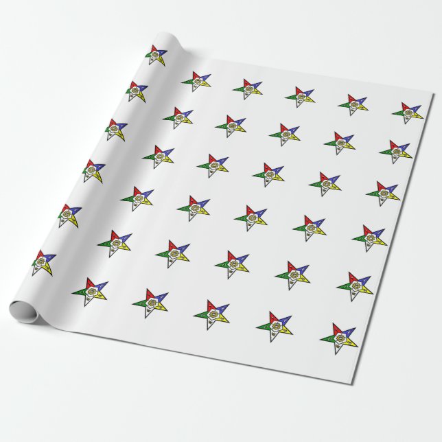 Papel De Presente Ordem dos Títulos de Emissão de Estrelas Orientais (Desenrolado)