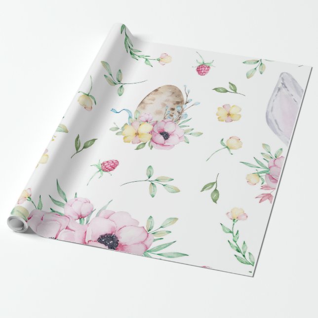 Papel De Presente Orelhas e ovos (Desenrolado)