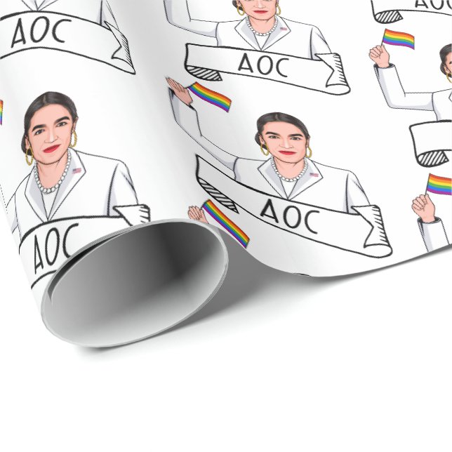 Papel De Presente Orgulho AOC (Ponta do rolo)
