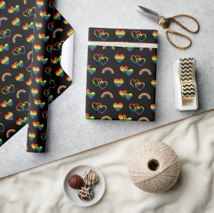 Papel De Presente Orgulho Arco-íris