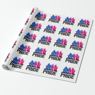 Papel De Presente Orgulho Bissexual