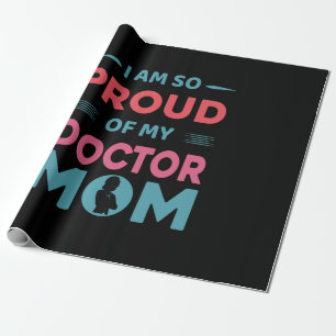 Papel De Presente Orgulho Do Meu Médico Mãe