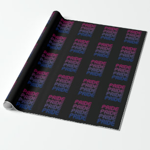 Papel De Presente Orgulho Retroativo Bissexual