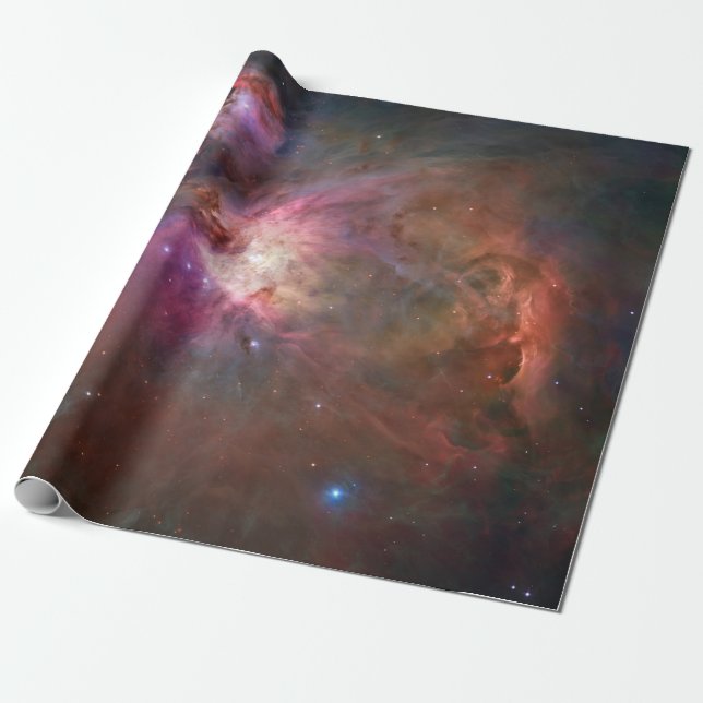 Papel De Presente Orion Nebula Hubble telescópio espacial cosmo (Desenrolado)