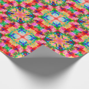 Papel De Presente Ornamento de aquarela