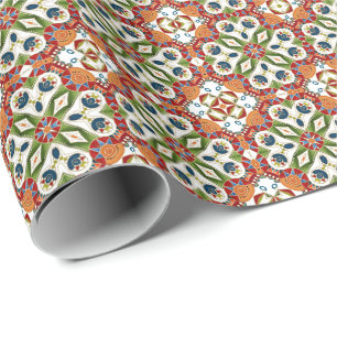 Papel De Presente ornamento oriental árabe étnico vintage