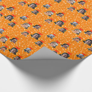 Papel De Presente Ornamentos de Natal 6 Foto D-Orange