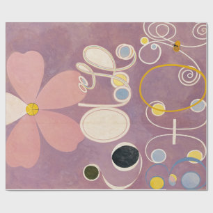 Papel De Presente Os Dez Maiores, Grupo IV, nº 5, por Hilma af Klint
