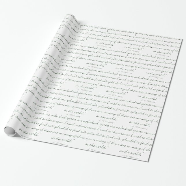 Papel De Presente Os espírito de Kindred não são escassos (Desenrolado)