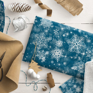 Papel De Presente Os Flocos de Neve Mais Bonitos Escolhem Qualquer I