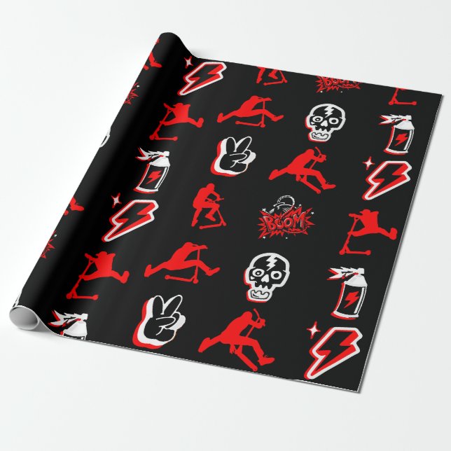 Papel De Presente Os melhores Patinetes do Freestyle Pro (Desenrolado)