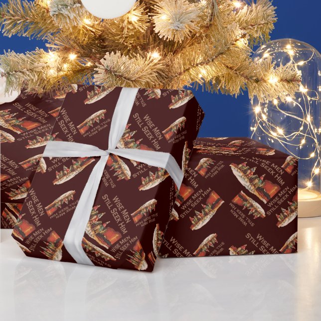 Papel De Presente Os Sábios Ainda O Procuram, Natal (Feriados)