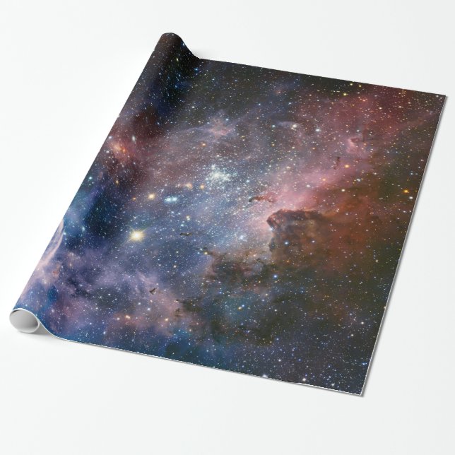 Papel De Presente Os segredos escondidos da nebulosa de Carina (Desenrolado)