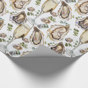 Papel De Presente Ostras e champanhe