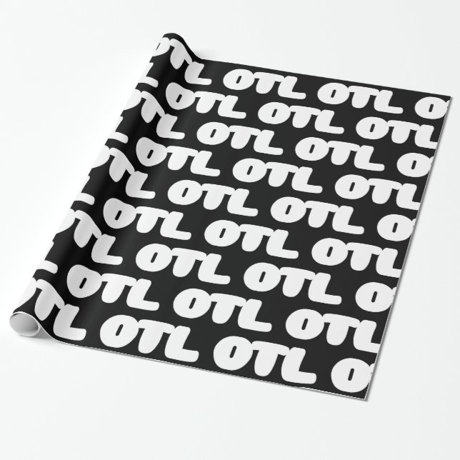 Papel De Presente OTL Emoticon ~ Slang Coreano (Desenrolado)
