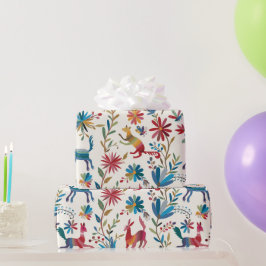 Papel De Presente Otomi Inspirou Design