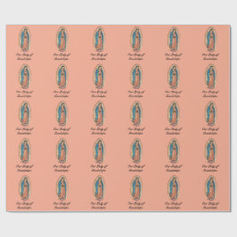 Papel De Presente Our Lady of Guadalupe Miraculous Tilma Fine Art