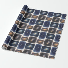 Papel De Presente Our Watercolor Universe Wrapping Paper