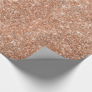 Papel De Presente Ouro cor-de-rosa do brilho