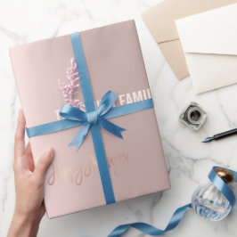 Papel De Presente Ouro elegância, Festa de Natal Molhando Pap