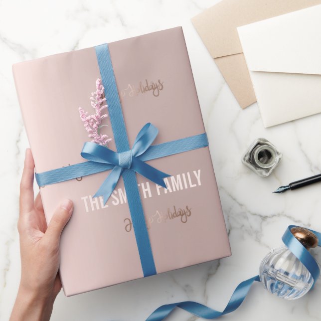 Papel De Presente Ouro elegância, Festa de Natal Molhando Pap (Presentear)