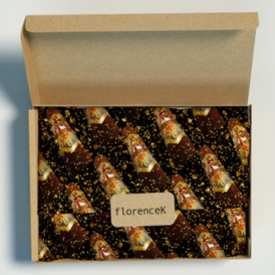 Papel De Presente Ouro luxuoso do cubano do Vip do charuto de Habana