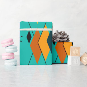 Papel De Presente Ouros atômicos