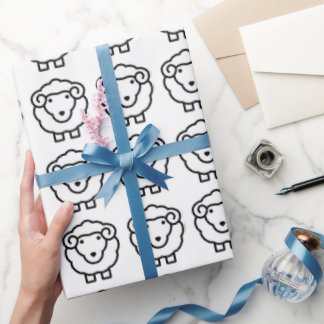 Papel De Presente Ovelha