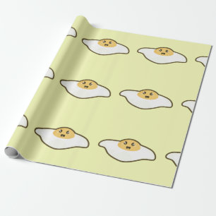 Papel De Presente Ovo frito de Kawaii