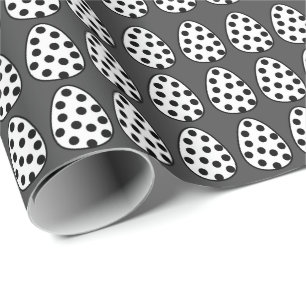 Papel De Presente Ovos de Páscoa Bolinhas Feliz Páscoa Padrão