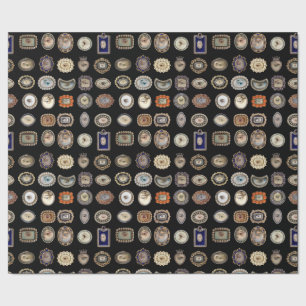 Papel De Presente Pacote de presente de Olhos Vitorianos