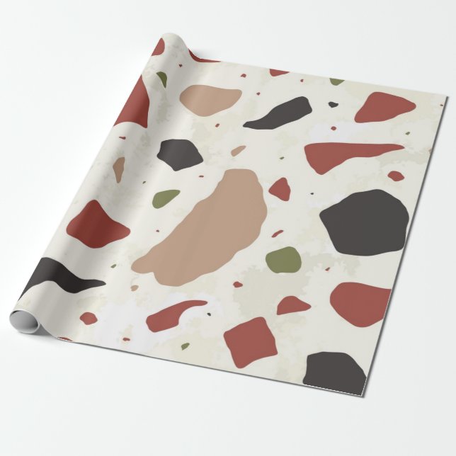 Papel De Presente Padrão abstrato (Desenrolado)