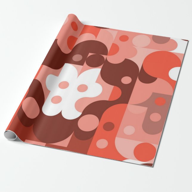 Papel De Presente Padrão abstrato (Desenrolado)