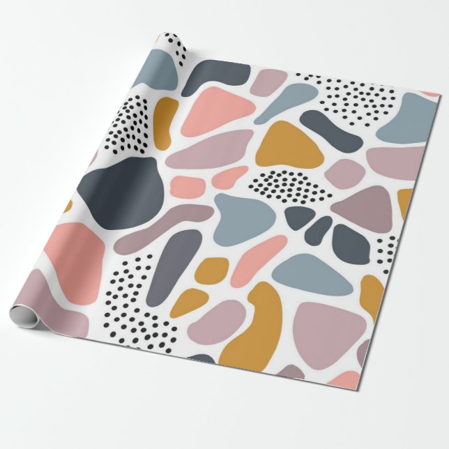 Papel De Presente Padrão abstrato (Desenrolado)