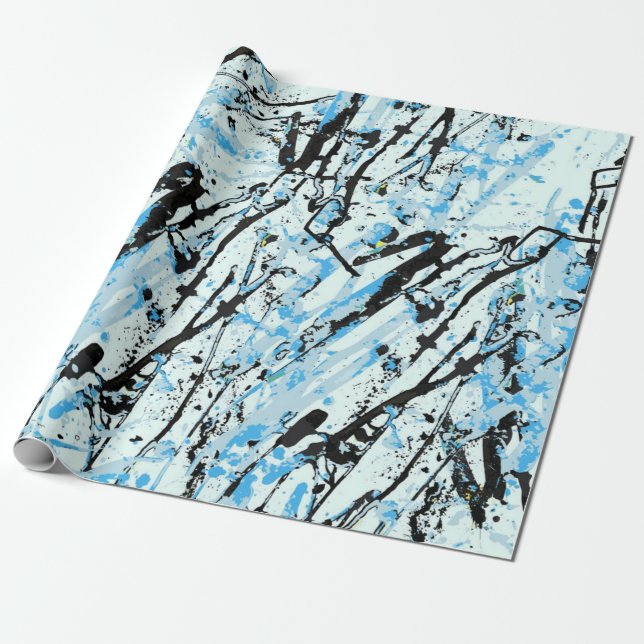 Papel De Presente Padrão abstrato (Desenrolado)
