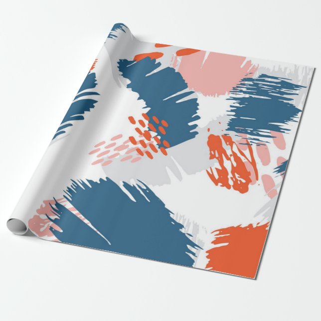 Papel De Presente Padrão abstrato (Desenrolado)