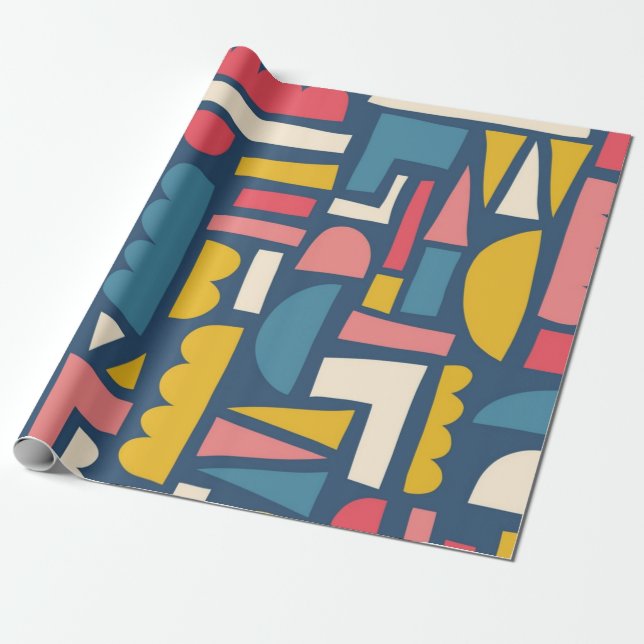 Papel De Presente Padrão abstrato (Desenrolado)