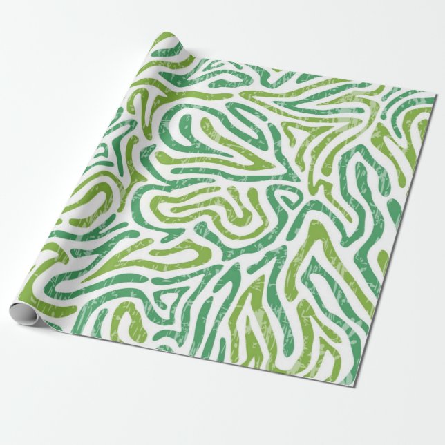 Papel De Presente Padrão abstrato (Desenrolado)