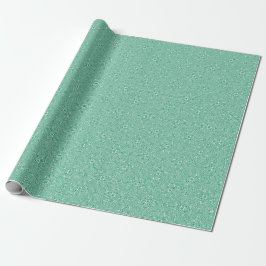 Papel De Presente padrão abstrato verde e branco