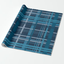 Padrão azul de Tartan