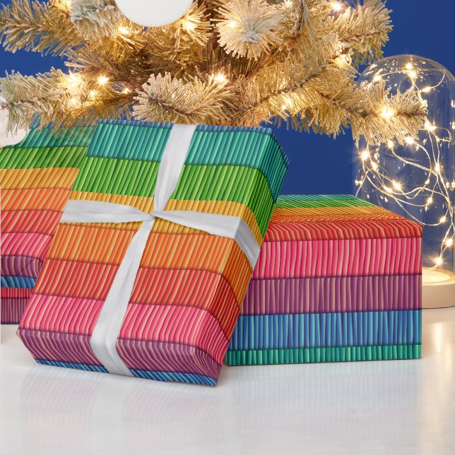 Papel De Presente Padrão Brilhante Brilhante (Feriados)