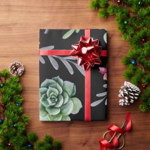 Papel De Presente Padrão Cactus 2