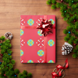 Papel De Presente Padrão Charme de Férias de Natal 03 -